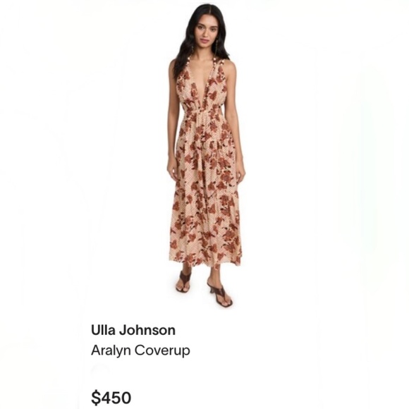 Ulla Johnson Aralyn Cotton / Viscose Halter Dress M - Picture 9 of 13